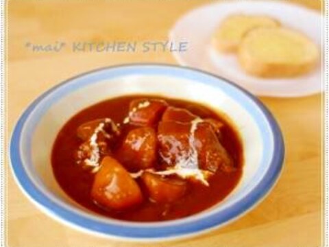 圧力鍋でホロ~り!ポークシチュー